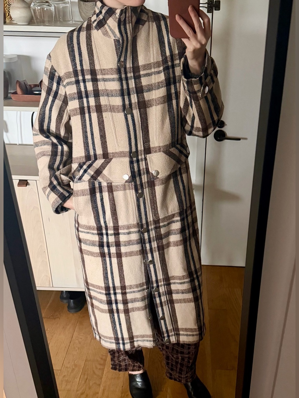 SIEDRES Medes Oversized Coat